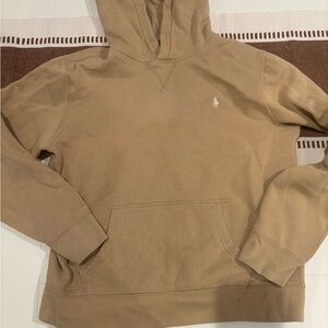 Teen size 18 xl Ralph Lauren Polo Tan Hoodie